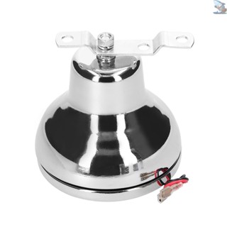 12 V 110dB 電鈴響亮安全警報喇叭內部打擊不銹鋼緊急警報鈴適用於汽車車輛摩托車船用 Moto514