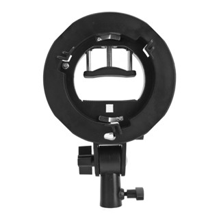 S 型支架適用於 Bowens 安裝支架 Speedlite Flash Snoot 柔光箱美容盤反光傘 OMS509
