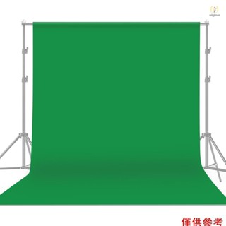 1.8 * 3m / 6 * 9.8ft 專業綠屏背景攝影棚攝影背景可水洗耐用滌棉面料無縫一件式 Desi T1V