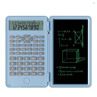 6 英寸大屏幕科學計算器,12 位計算器書寫,可折疊財務計算器,適用於學校官方 Tolotw 電子白板