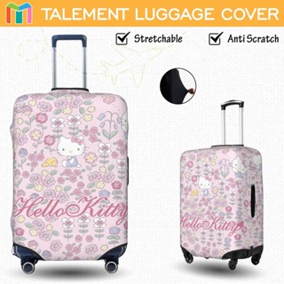 Hello Kitty 行李箱套保護套可愛防塵套旅行箱套彈性耐磨手提箱套個性化現貨旅行配件