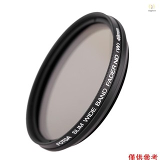 Fotga 49mm 超薄推子可變 ND 濾鏡可調節中性密度 ND2 至 ND400 T1V