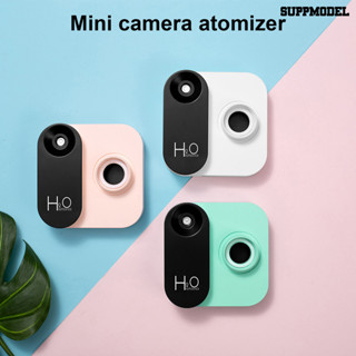 Suppmodel 30MM 水瓶加濕器可愛 USB 可充電相機形狀迷你加濕器家用空氣擴散器