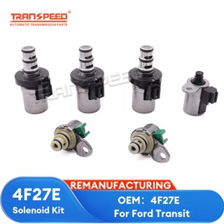 fn4ael 4f27e 6pcs 變速箱換檔電磁閥組 epc pwm 適用於福特