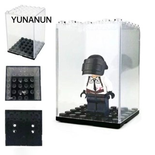 YUNAUN 展示盒，高品質手工透明模型盒，耐用保護性展示玩具收納盒亞克力 Labububugu 展示娃娃