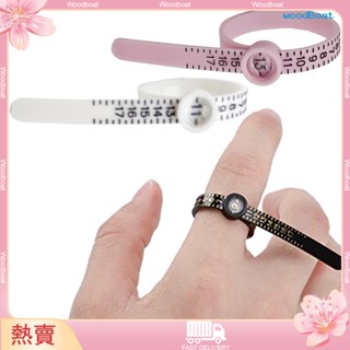[熱賣]❤戒指測量帶帶放大鏡軟尺手寸測量圈環手指指圍大小測量尺標準神器