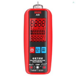 BSIDE 數字智慧萬用表測量測試儀溫度檢測器萬用表 3 結果顯示電流測試儀 VFC V-Alert 火線電容 Tolo