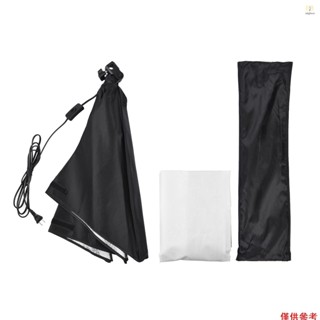 Godox LB-01 8 英寸 LED 影片燈修改器穀倉門帶 Bowens 支架,用於影片攝影人像 T1V