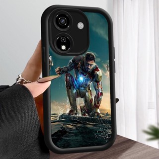 適用於 Itel P55 5G P65 S23 Marvel IronMan 手機殼軟矽膠 TPU 手機殼