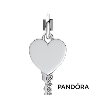 【Pandora】可鐫刻心形鑰匙吊飾 母親節禮物 520禮物 官方直營