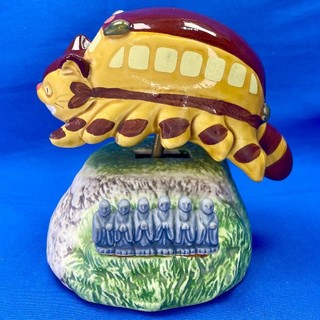 【個人收藏】龍貓巴士ToToRo BUS音樂盒 30年老物 非新品