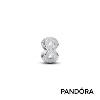 【Pandora】無限符號霧銀迷你串飾 母親節禮物 520禮物 官方直營