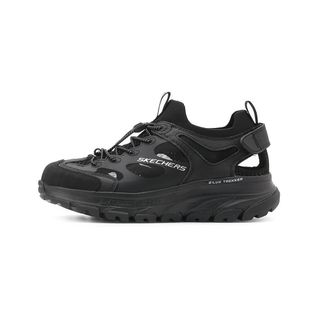 SKECHERS DLUX TREKKER SANDAL 寬頭涼鞋 黑 237639BBK 男鞋