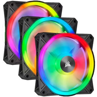 【超級福利】海盜船 iCUE QL120 RGB 三顆裝+控制器 CO-9050098-WW