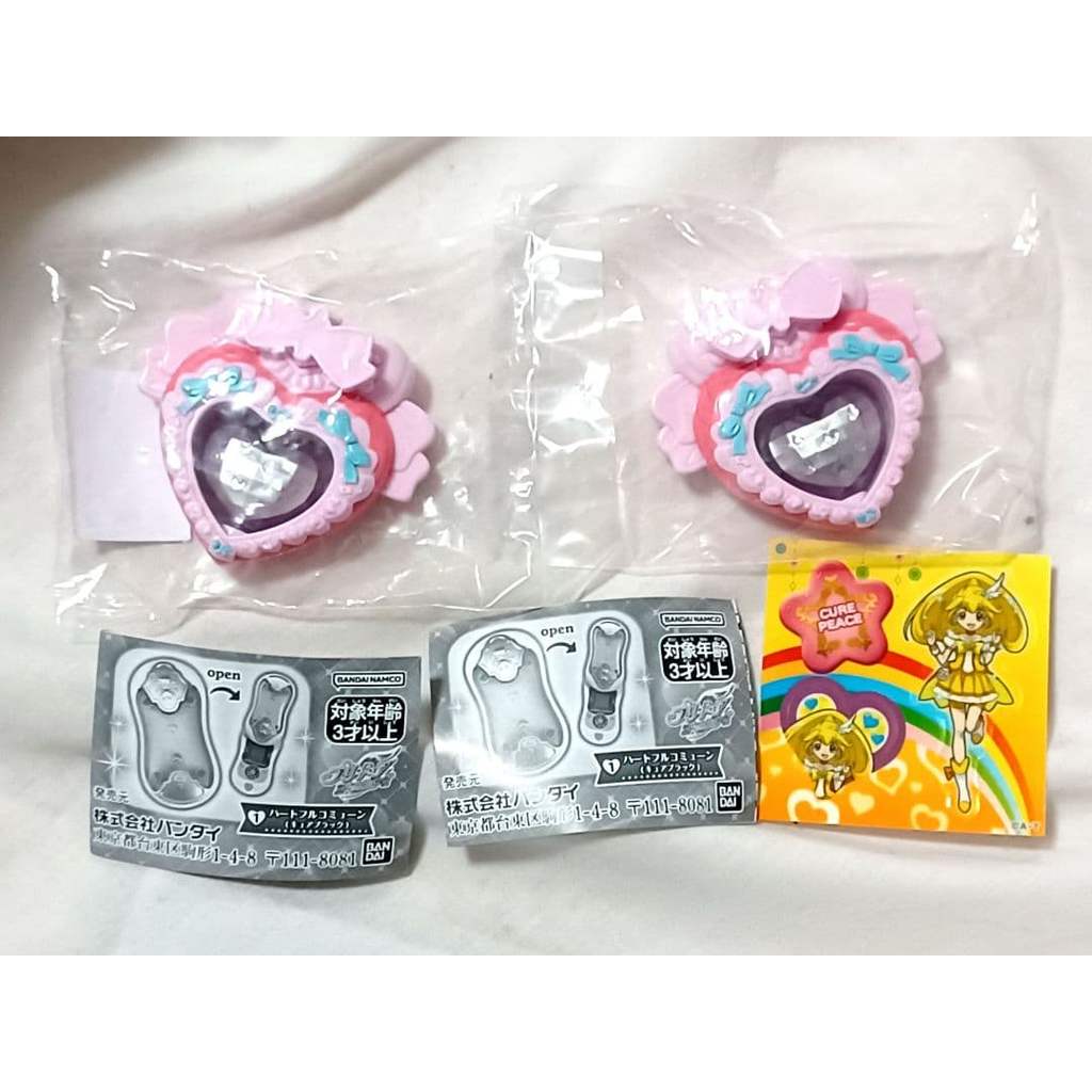 【Direct from Japan】光之美少女全明星光之美少女DX6偶像之心胸針（2件裝）