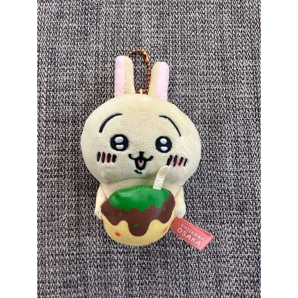 【Direct from Japan】Chiikawa Rabbit 大阪限定章魚燒毛絨吉祥物