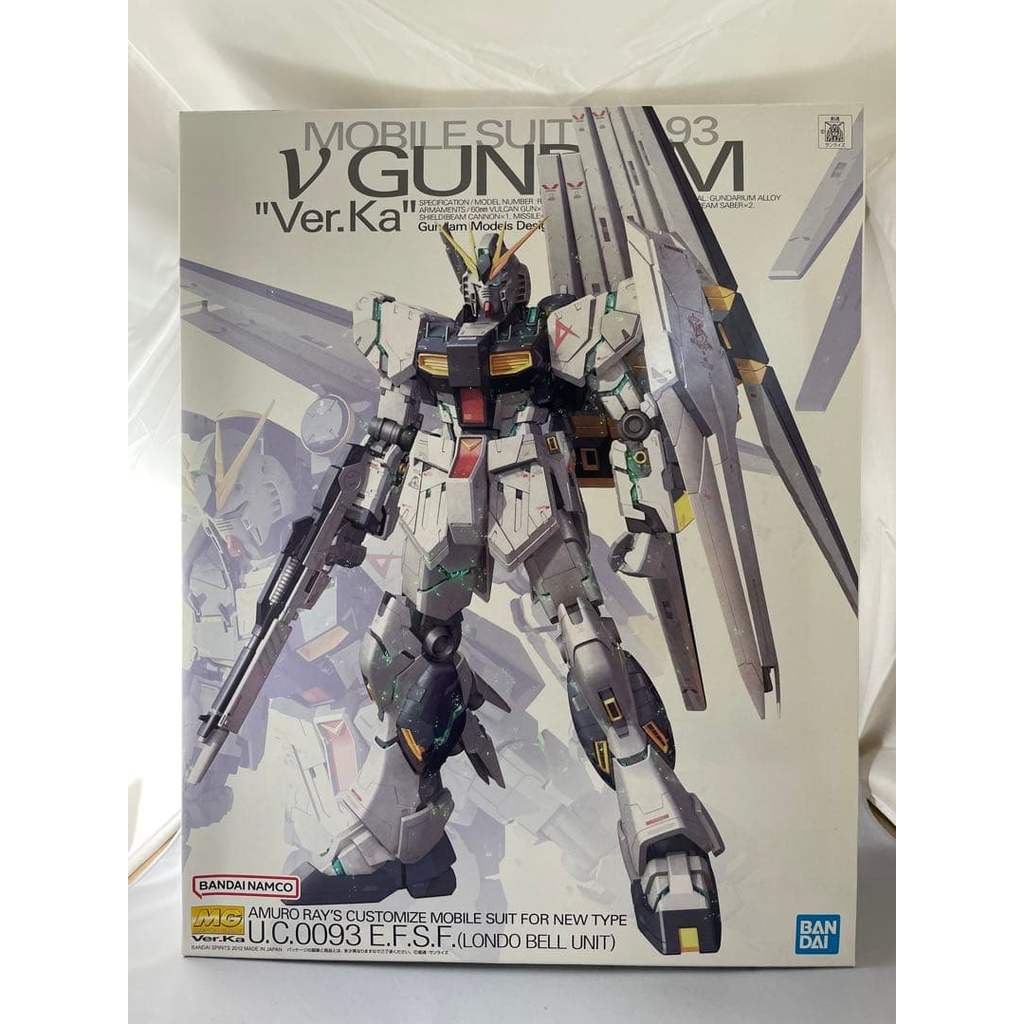 【Direct from Japan】全新MG 1/100 ν高達Ver.Ka組裝模型 全新高達