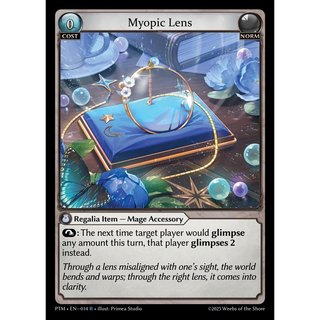 【恩嘉數位】GA PTM Myopic Lens EN-014 R