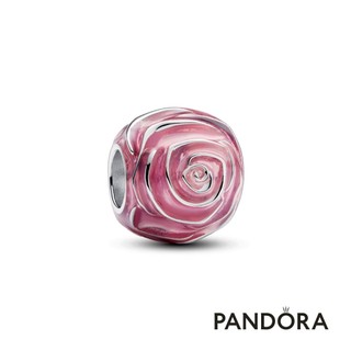 【Pandora】粉紅玫瑰綻放串飾-絕版品 母親節禮物 520禮物 官方直營