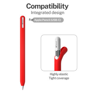 適用於 Apple Pencil Pro & 2nd Gen USB-C 矽膠保護套 - iPad