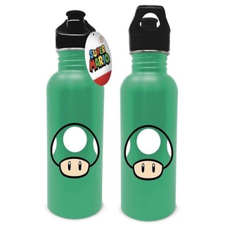 【現貨】PaladoneUK 任天堂超級蘑菇金屬水壺-綠色蘑菇(700ml)