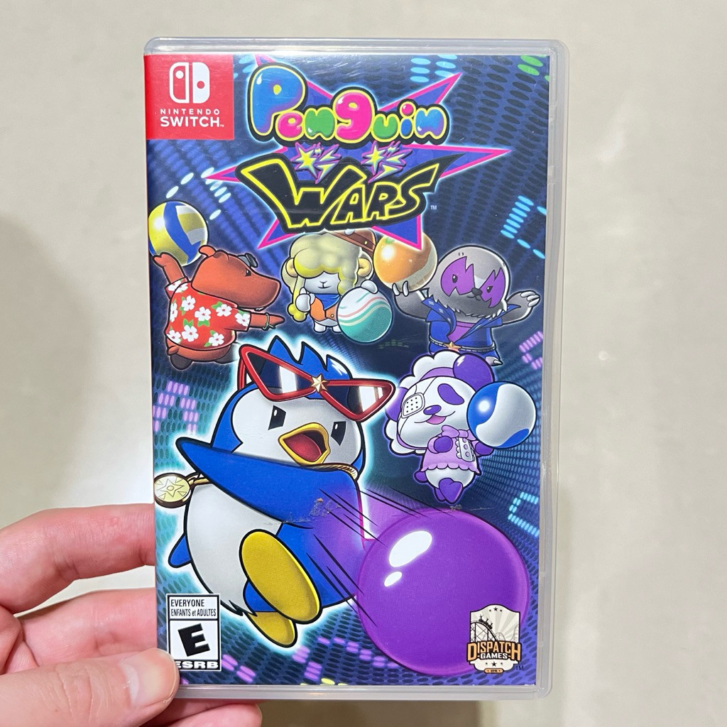 Switch 企鵝君大戰 英文版 可單機多人 同樂 Penguin Wars NS