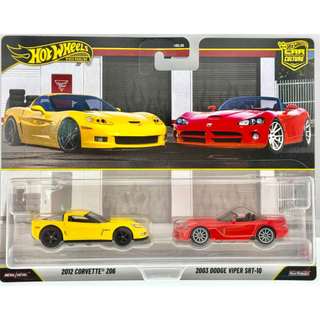 風火輪 2012 Corvette Z06 & 2003 Dodge Viper SRT-10 雙車套裝