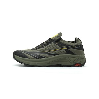 HI-TEC FLASH CONTOUR 襪套輕量慢跑鞋 綠 7982064003 男鞋