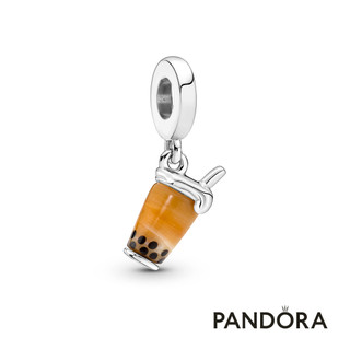 【Pandora】琉璃珍珠奶茶吊飾 母親節禮物 520禮物 官方直營