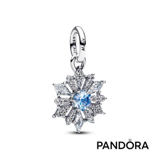 【Pandora】迪士尼《冰雪奇緣》艾莎女王雪花造型吊飾 母親節禮物 520禮物 官方直營