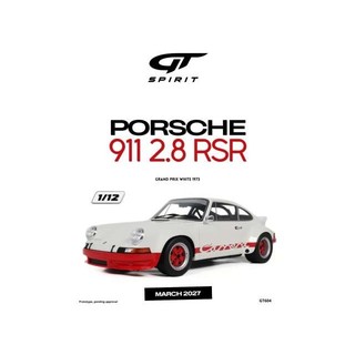 《預購2027/04》GT SPIRIT 1/12 保時捷 PORSCHE 911 2.8 RSR GRAND PRIX