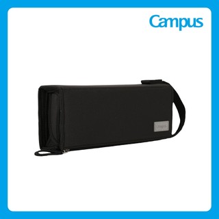 日本 KOKUYO ｜ Campus 橫開大容量 筆袋 / 黑 WSG-PC322D