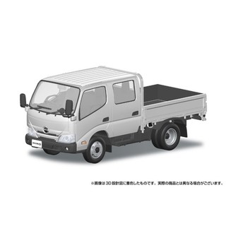 【預購2026年12月】AOSHIMA 青島 樂Pla Snap Kit 31-WH 日野 Dutro 雙排座卡車 白色