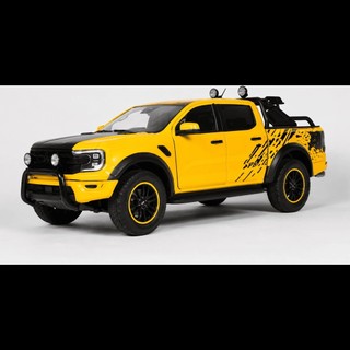 《預購2027/01》SOLIDO 1/18 福特 FORD RANGER RAPTOR LUXE YELLOW MET