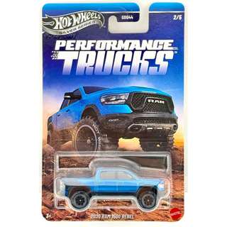 風火輪 2020 Ram 1500 Rebel 皮卡車 銀標 性能卡車 2號