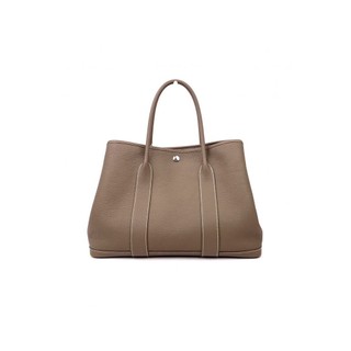 hermes 灰色 Garden Party 36 Negonda小牛皮托特包 手提包