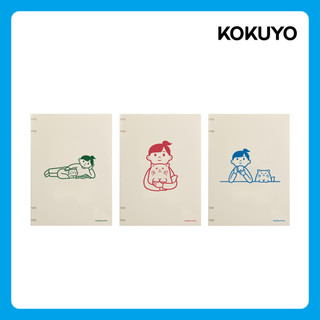 日本 KOKUYO ｜ Noritake聯名Ⅲ 4孔 活頁筆記本 / U罫 / B5 / WSG-RU2XP71
