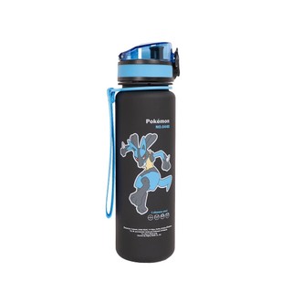 怡寶IMPACT 寶可夢 路卡利歐 彈蓋Tritan水壺 500ML-黑藍(IMPKMB08RB) 墊腳石購物網