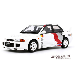 《預購2027/04》OTTO 1/18 三菱 MITSUBISHI LANCER EVO III SCOTIA WHI