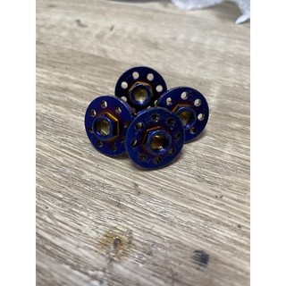 KC車騎士 白鐵鍍鈦大頭螺絲 燒鈦大頭螺絲 白鐵大頭螺絲 鍍鈦螺絲 車牌螺絲 土除螺絲 M6 大頭螺絲 鍍鈦螺絲