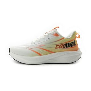COMBAT 輕量爆米花底跑鞋 白橘 男鞋