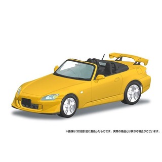 《預購2027/01》[免上色快組] AOSHIMA 青島 樂Pla Snap Car 10-YP 本田 HONDA S