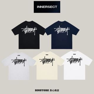 【良心商店】 INNERSECT 陳冠希 Stussy平替款 三生萬物 短袖 短TEE 素T 短TEE 上衣