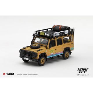 《預購2027/04》MINIGT 1/64 路華 Land Rover Defender 110 1998 Camel