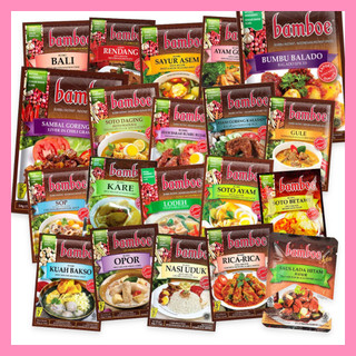 Bamboe Bumbu Instant Rendang Soto Rawon Kare Opor Gule Bali