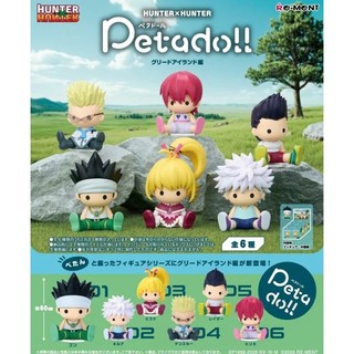 《預購2027/01》Re-MeNT 盒玩 HUNTER×HUNTER獵人 petadoll 貪婪之島編 全6種 一中盒