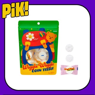 <Wiggle Wiggle> 硬幣紙巾 4g x 30pcs (1pack) 幹紙巾