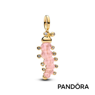 【Pandora】粉紅毛毛蟲吊飾 母親節禮物 官方直營