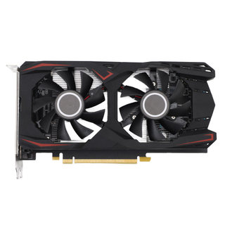 Fayshow01 顯示卡 VGA DVI 輸出 6GB GDDR5 192bit 遊戲 GPU 支援 4K 雙冷卻