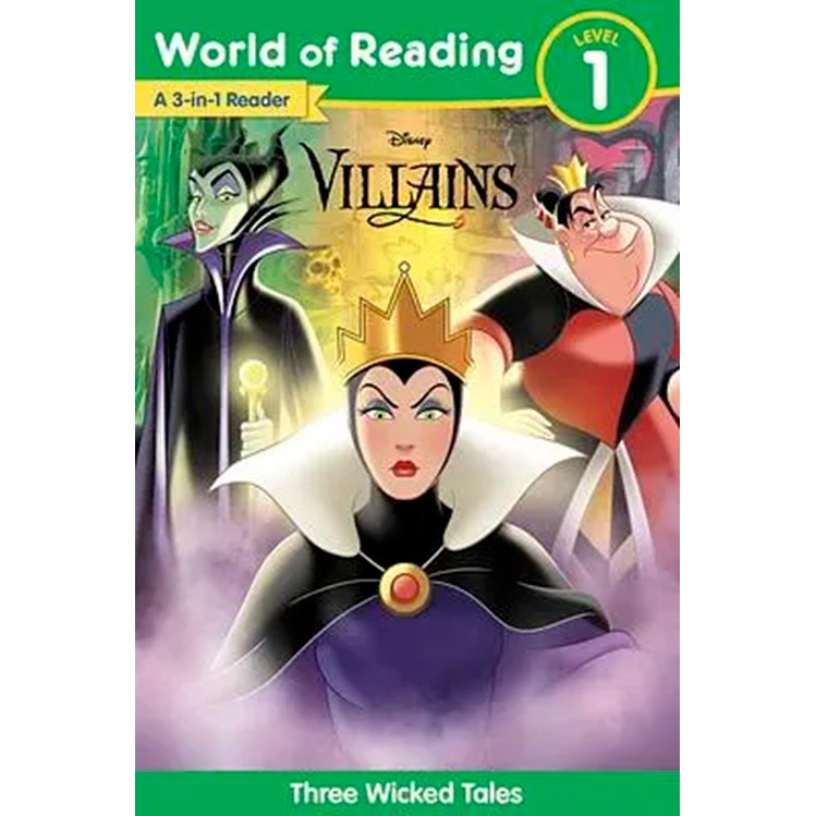 World of Reading: Disney Villains /Disney Book Group 文鶴書店 Crane Publishing